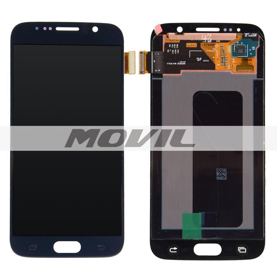 Black Touch Screen Digitizer + LCD Display Assembly Replacement FOR Samsung Galaxy S6 G9200 SM-G920 G920F